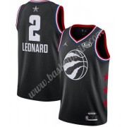 Toronto Raptors 2019 Kawhi Leonard 2# Svart All Star Game NBA Basketlinne Swingman..